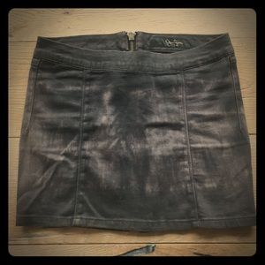 Jessica Simpson indigo denim mini skirt
